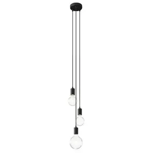 Creative Cables Lampe Suspendue Multiple 3 Falls pas cher