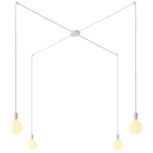 Creative Cables Lampe Suspendue Spider Kit 4 Falls pas cher