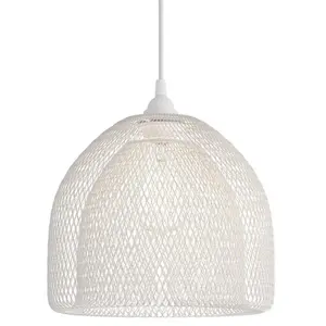 Creative Cables Lampe Suspendue Textile Ghostbell Xl 1.2 M pas cher