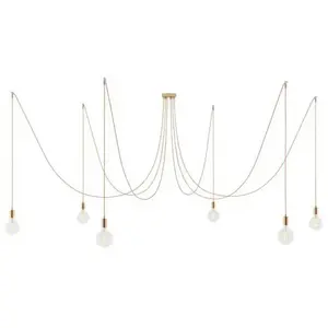 Creative Cables Lampe Suspendue Spider 6 FallsVendu parbricoinn