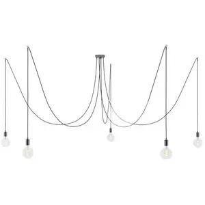 Creative Cables Lampe Suspendue Spider 5 FallsVendu parbricoinn