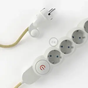 Creative Cables Multiprise Câble De Jute M1t4b02rn06 Rn06 2 M pas cher
