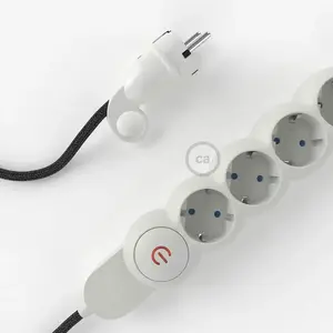 Creative Cables Multiprise M1t4b01rn03 Câble En Lin Rn03 1 M pas cher