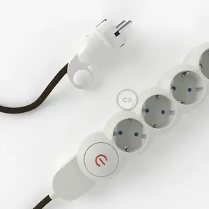 Creative Cables Multiprise M1t4b02rn04 Câble En Lin Rn04 2 M pas cher