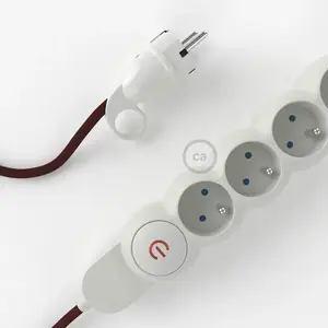 Creative Cables Multiprise Câble En Rayonne Rm19 M1f4b01rm19 1 M pas cher