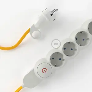 Creative Cables Multiprise Câble En Rayonne Rm10 M1t4b01rm10 1 M pas cher