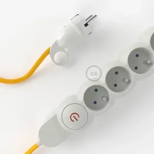 Creative Cables Multiprise Câble En Rayonne Rm10 M1f4b01rm10 1 M pas cher