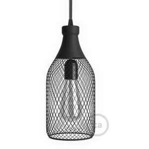 Creative Cables Abat-jour Pour Bouteille Jeroboam En Métal pas cher