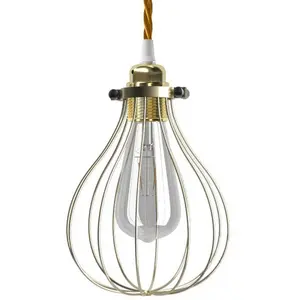 Creative Cables Lampe Suspendue Textile Drop 1.2 M pas cher