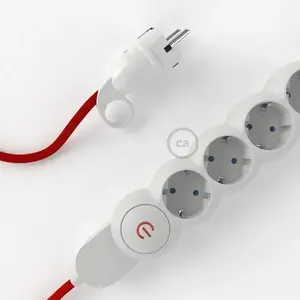 Creative Cables Multiprise Câble M1t4b01rm09 Rm09 En Rayonne 1 MVendu partechinn