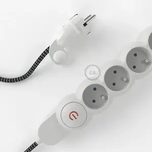 Creative Cables Multiprise Câble En Rayonne M1f4b03rt41 Rt41 3 M pas cher
