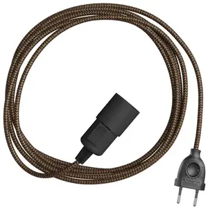 Creative Cables Suspension Snake Zig-zag Avec Cordon En Toile. Effet Zig-zag Et Prise à 2 Broches 5 MVendu parbricoinn