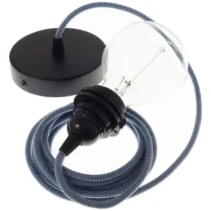 Creative Cables Lampe Suspendue Pendel Pour Abat-jour Rz25 Zigzag 2 M pas cher