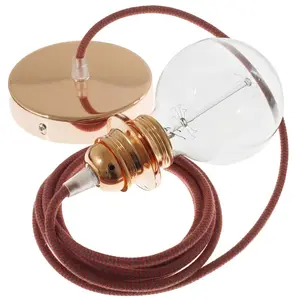 Creative Cables Lampe Suspendue Pendel Pour Abat-jour Rz28 Zigzag Diy 1 M pas cher
