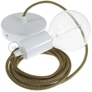 Creative Cables Lampe Suspendue Pendel Rz24 Zigzag 50 Cm pas cher
