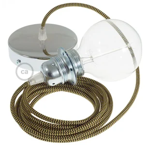 Creative Cables Lampe Suspendue Pendel Pour Abat-jour Rz24 Zigzag 50 Cm pas cher