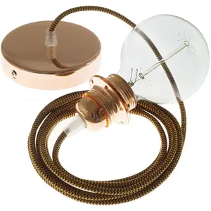 Creative Cables Lampe Suspendue Pendel Pour Abat-jour Rz23 Zigzag Diy 1 M pas cher