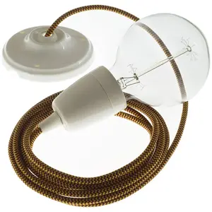 Creative Cables Lampe Suspendue Pendel Rz23 Zigzag 2 M pas cher