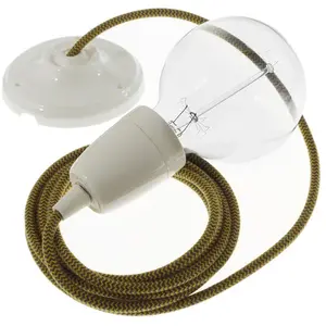 Creative Cables Lampe Suspendue Pendel Rz27 Zigzag Diy 1 M pas cher