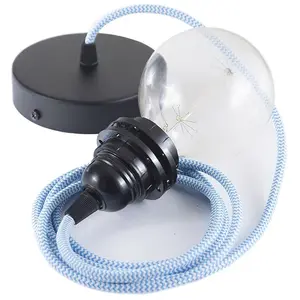 Creative Cables Lampe Suspendue Pendel Pour Abat-jour Rz11 Zigzag 1 M pas cher