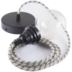 Creative Cables Lampe Suspendue Pendel Pour Abat-jour Rd54 Stripes 1 M pas cher