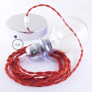 Creative Cables Lampe Suspendue Pendel Pour Abat-jour Tm09 Diy 1 M pas cher