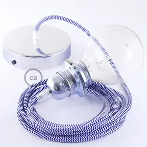 Creative Cables Lampe Suspendue Pendel Pour Abat-jour Rz12 Zigzag Diy 1 M pas cher