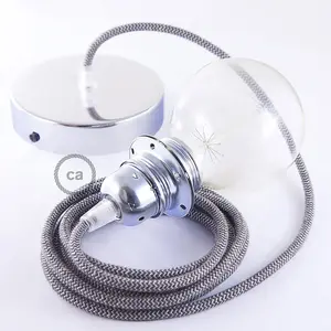 Creative Cables Lampe Suspendue Pendel Pour Abat-jour Rd74 Zigzag Diy 1 M pas cher