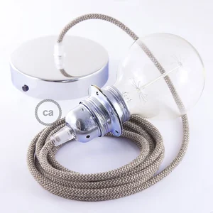 Creative Cables Lampe Suspendue Pendel Pour Abat-jour Rd73 Zigzag 50 Cm pas cher