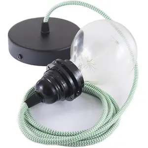 Creative Cables Lampe Suspendue Pendel Pour Abat-jour Rz06 Zigzag 50 Cm pas cher