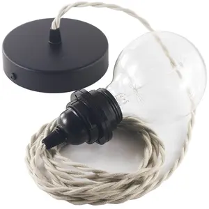 Creative Cables Lampe Suspendue Pendel Pour Abat-jour Tc43 50 Cm pas cher