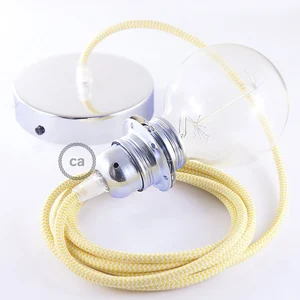 Creative Cables Lampe Suspendue Pendel Pour Abat-jour Rz10 Zigzag 1 M pas cher