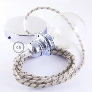 Creative Cables Lampe Suspendue Pendel Pour Abat-jour Rd53 Stripes 1 M pas cher