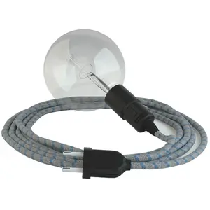 Creative Cables Lampe Suspendue Rd55 Stripes 3 M pas cher