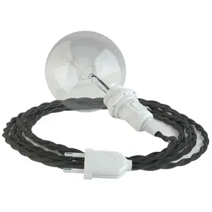 Creative Cables Lampe Suspendue Pour Abat-jour Tm26 3 MVendu parbricoinn