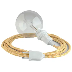 Creative Cables Lampe Suspendue Pour Abat-jour Rz10 Zigzag 3 M pas cher