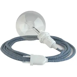 Creative Cables Lampe Suspendue Pour Abat-jour Rz12 Zigzag 3 M pas cher