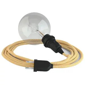 Creative Cables Lampe Suspendue Pour Abat-jour Rz10 Zigzag 3 M pas cher