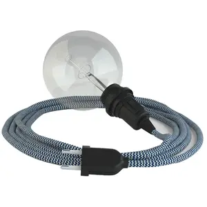 Creative Cables Lampe Suspendue Pour Abat-jour Rz12 Zigzag 3 MVendu parbricoinn