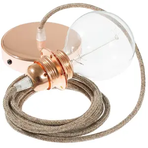 Creative Cables Lampe Suspendue Pendel Pour Abat-jour Rs82 Diy 50 Cm pas cher