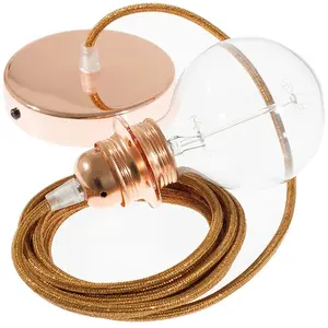 Creative Cables Lampe Suspendue Pendel Pour Abat-jour Rl22 Diy 50 Cm pas cher