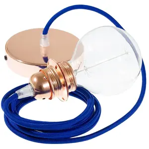 Creative Cables Lampe Suspendue Pendel Pour Abat-jour Rm12 Diy 50 Cm pas cher