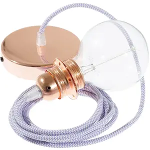 Creative Cables Lampe Suspendue Pendel Pour Abat-jour Rz07 Zigzag Diy 1 M pas cher