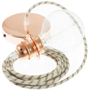 Creative Cables Lampe Suspendue Pendel Pour Abat-jour Rd53 Stripes Diy 1 M pas cher