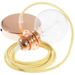 Creative Cables Lampe Suspendue Pendel Pour Abat-jour Rz10 Zigzag Diy 2 M pas cher
