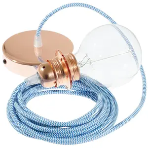 Creative Cables Lampe Suspendue Pendel Pour Abat-jour Rz11 Zigzag Diy 2 M pas cher
