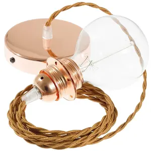 Creative Cables Lampe Suspendue Pendel Pour Abat-jour Tm22 Diy 1 M pas cher