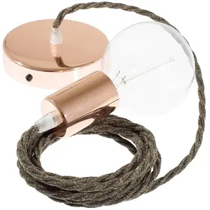 Creative Cables Lampe Suspendue Pendel Tn04 2 M Diy pas cher