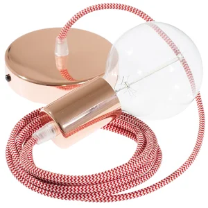 Creative Cables Lampe Suspendue Pendel Rz09 Zigzag 2 M pas cher
