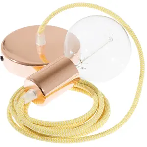 Creative Cables Lampe Suspendue Pendel Rz10 Zigzag 2 M pas cher